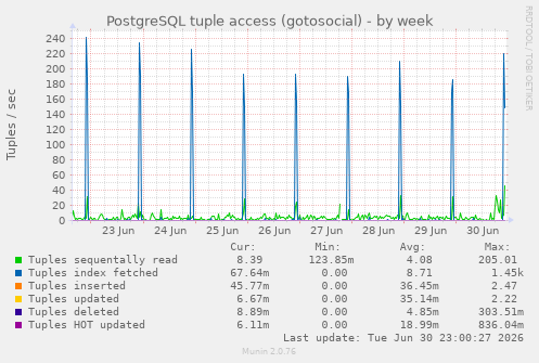 PostgreSQL tuple access (gotosocial)
